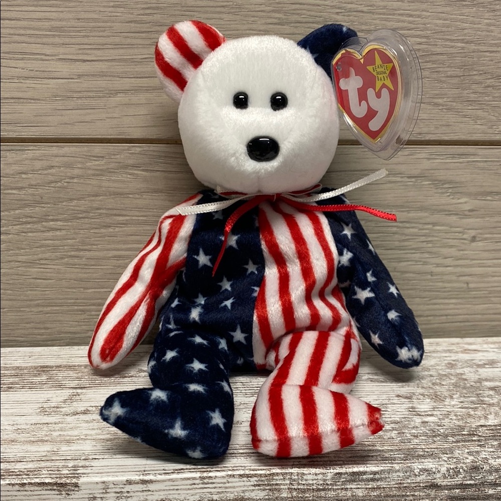 Ty Spangle Original Beanie Bear Vintage